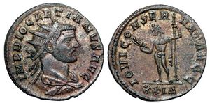 Diocletian
                        IOVI CONSERVAT AVGG Rome 162