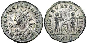 Diocletian CONSERVATOR AVGG Siscia 262