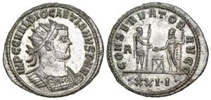 Diocletian CONSERVATOR AVGG Siscia 264