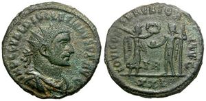 Diocletian IOVI CONSERVATORI AVG Tripoli 330