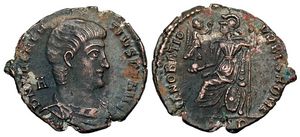 Magnentius
                      RENOBATIO VRBIS ROME Rome 207