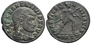 Maxentius
                        MARTI COMITI AVG N Ostia 49