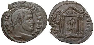 Maxentius
                      CONSERV VRB SVAE Rome 204