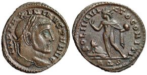 Maximinus SOLI
                      INVICTO COMITI Aquileia 142