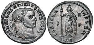 Maximinus
                    II CONCORD IMPERII Alexandria 52