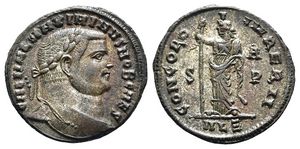 Maximinus II CONCORD IMPERII Alexandria 52
