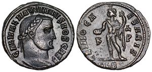 Maximinus II GENIO CAESARIS Alexandria 78