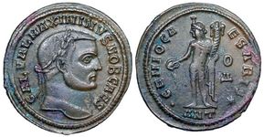 Maximinus
                      II GENIO CAESARIS Antioch 110