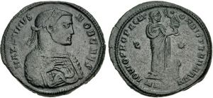 Maximinus
                      II IOVIO PROPAGAT ORBIS TERRARVM Antioch 134
