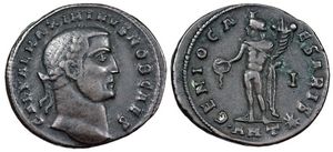 Maximinus
                      II GENIO CAESARIS Antioch 87a