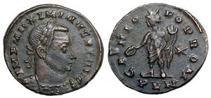 Maximinus II GENIO POP ROM London 209b