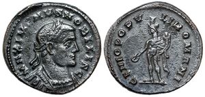 Maximinus II GENIO POPVLI ROMANI London
                      Rauceby Hoard