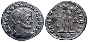 Maximinus II GENIO POP ROM Serdica 40