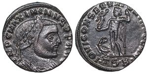 Maximinus IOVI CONSERVATORI AVGG N N
                      Thessalonica 61a