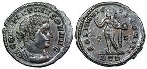 Constantine I SOLI INVICTO COMITI Trier
                          105 Ex Bourton-on-the-Water hoard