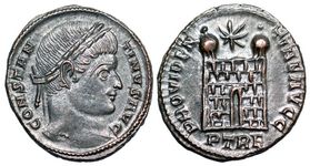 Constantine I PROVIDENTIAE AVGG Trier 504