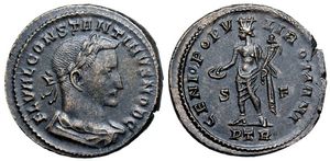Constantine I GENIO POPVLI ROMANI Trier
                        669b