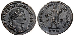 Constantine I GENIO POPVLI ROMANI Trier
                        694