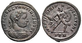 Constantine I MARTI PATRI PROPVGNATORI
                        Trier 730