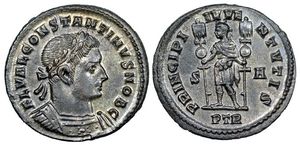 Constantine I PRINCIPI IVVENTVTIS Trier
                          734