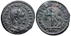 Constantine I MARTI PATRI CONSERVATORI
                          Trier 774