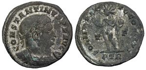 Constantine I SOLI INVICTO COMITI Trier 873