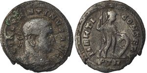 Constantine I MARTI CONSERV Trier 897 half
                        follis