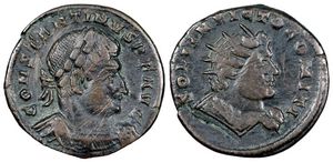 Constantine I SOLI INVICTO COMITI
                            Trier