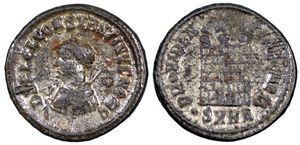 Constantine II PROVIDENTIAE CAESS Heraclea
                      46