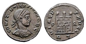 Constantine II VIRTVS AVGG Rome 183