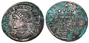 Constantius II PROVIDENTIAE CAESS Arles
                        323