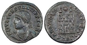 Constantius II PROVIDENTIAE CAESS Heraclea
                      84