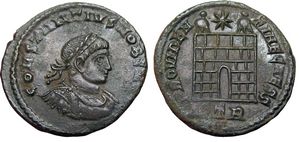 Constantius II campgate Trier 457