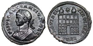 Constantius II campgate Trier 514