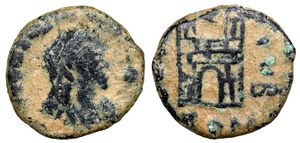 Valentinian III VOT PVB campgate from Rome